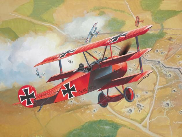 Revell Fokker DR. 1 Triplane - 04116