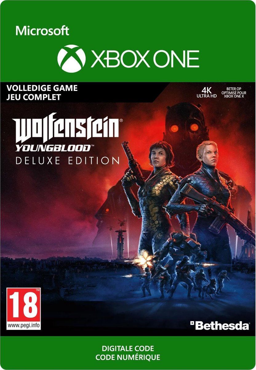 Bethesda Wolfenstein: Youngblood: Deluxe Edition - Xbox One Download - 0889842440874