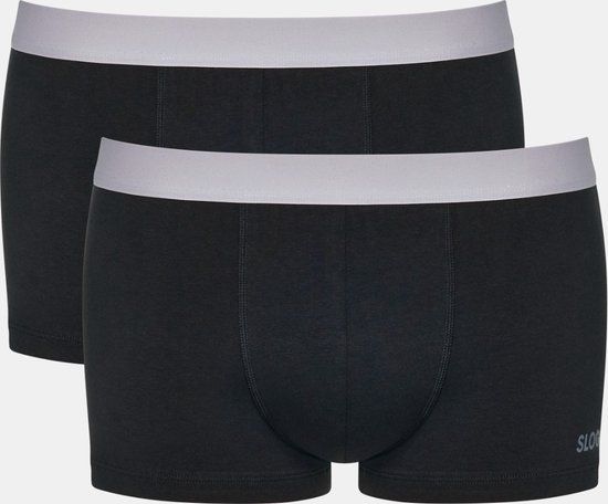 sloggi men GO ABC 2.0 Hipster 2P Boxershorts - Zwart - Maat L