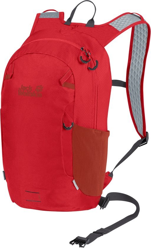 Jack Wolfskin Velo Jam 15 Backpack, rood