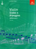 ABRSM Violin Scales & Arpeggios ABRSM Grade 6 Paperback