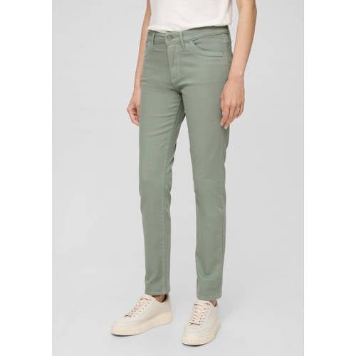 s.Oliver slim fit jeans groen