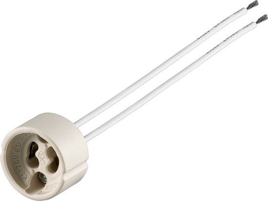 Goobay GU10 lampfitting met 2-aderige kabel - 10 stuks