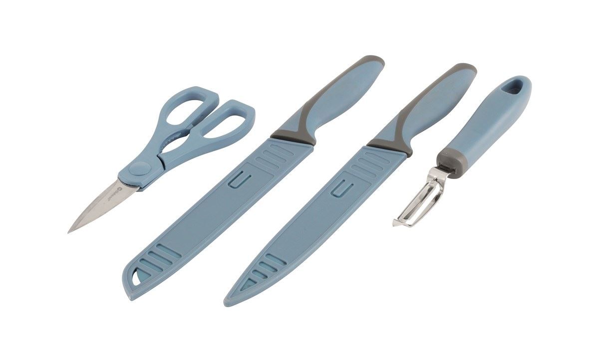 Outwell Chena 4-delige Messenset - Blauw