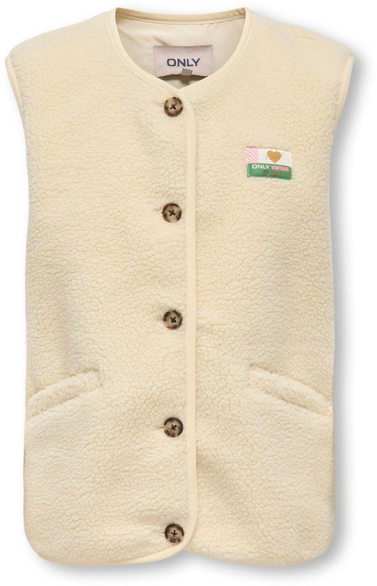 ONLY KOGBABY TEDDY VEST CS PNT