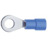 Klauke 6304 Ringkabelschoen Dwarsdoorsnede (max.): 2.50 mm² Schachtdiameter: 4.3 mm Deels geïsoleerd Blauw 1 stuk(s)