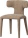 WOOOD Permit Eetkamerstoel - Geweven Stof - Zand/Beige