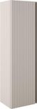 Saniclass Prime Blend Hoge Kast - 120x34.5x27.5cm - 1 deur - mat cotton (beige) - MDF