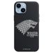 Personalaizer Flexibele zwarte beschermhoes voor iPhone 15 Plus Winter is Coming