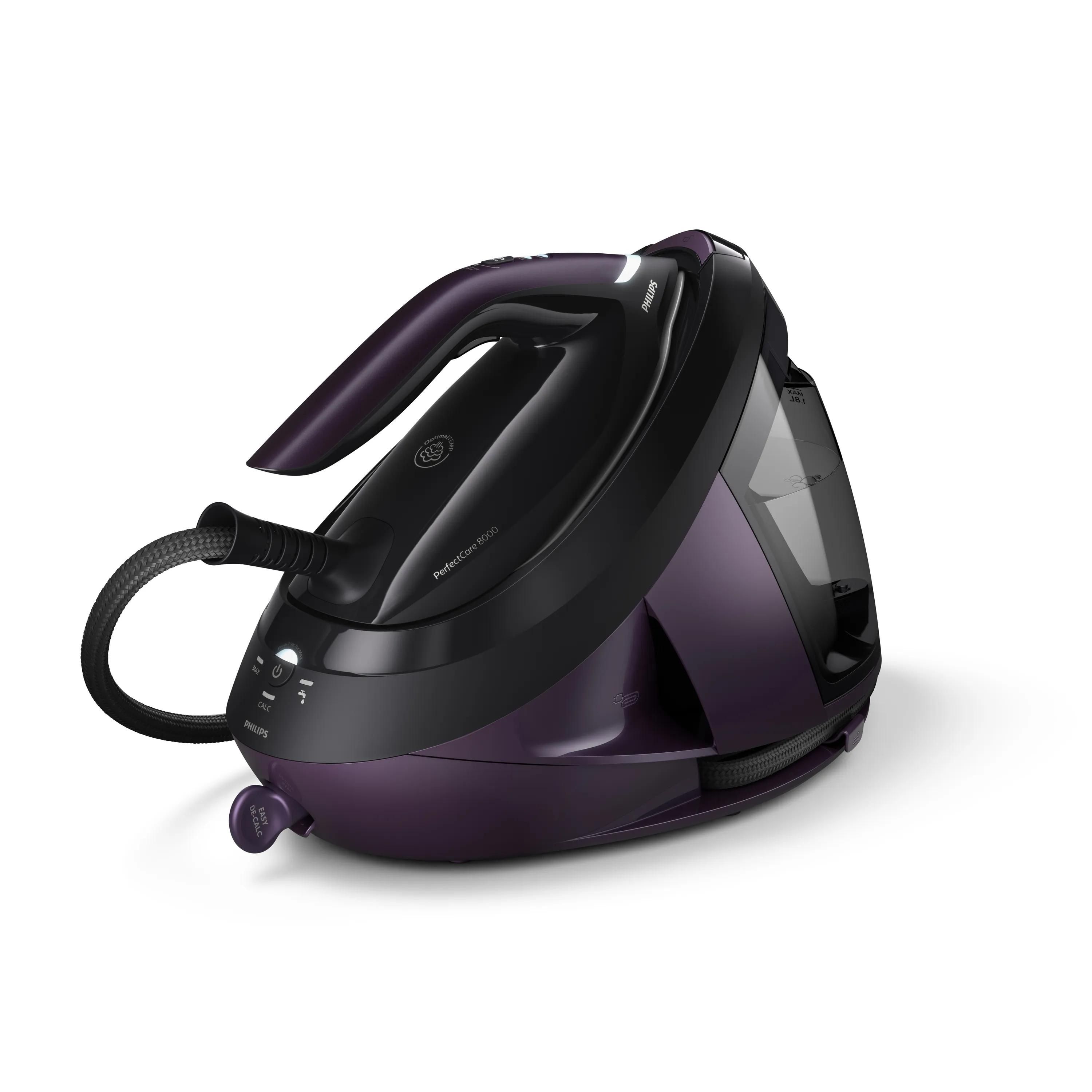 Philips PerfectCare 8000 Series PSG8160/30 - Stoomgenerator - 2700W - Zwart/Paars