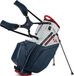 BIG MAX AQUA Hybrid 4 Golftas – 100% Waterdicht – Hybrid Stand & Cart – 14-Way Divider – Blauw