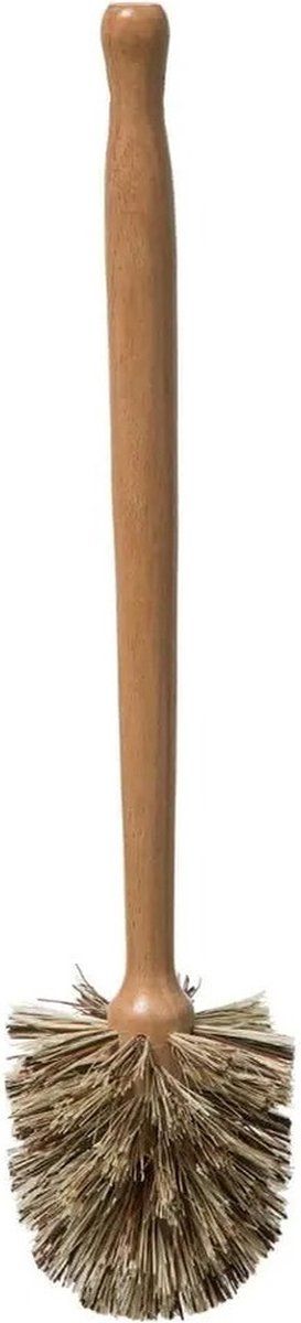 5five WC-/toiletborstel hout 36,5 cm - bruin