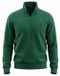 Superdry Essential Serif Logo Sweatshirt Met Halve Rits Groen 3XL Man