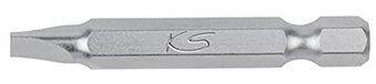 KS Tools 911.2750 911.2750 Gleuf-bit Aandrijving: 1/4 (6,3 mm) Uitvoering: Plat 4 mm 50.0 mm