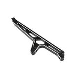 Losi Chassissteun voor, zwart, aluminium: MXTL
