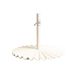 BUSINESS & PLEASURE - Pied de parasol Parasol - Blanc - Acier carbone