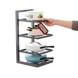 Avilia Metalen rek met 4 verstelbare legplanken