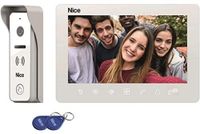 Vidéo interphone avec écran 7 pouces, déverrouillage de porte, fonctionnalité RFID et une caméra 110°