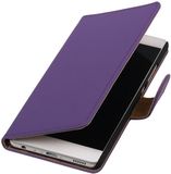 Best Cases .nl Huawei Ascend Y530 Effen booktype hoesje Paars