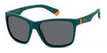 Polaroid Kinderen PLD 8057/S Matte green 50/13/130 JUNIOR Zonnebrillen