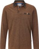 Babista Heren Poloshirt Lange Mouwen 48/50 Oranje