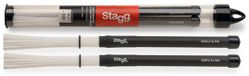 Stagg SBRU10-RN Nylon Plastic Handvat Drum Borstels