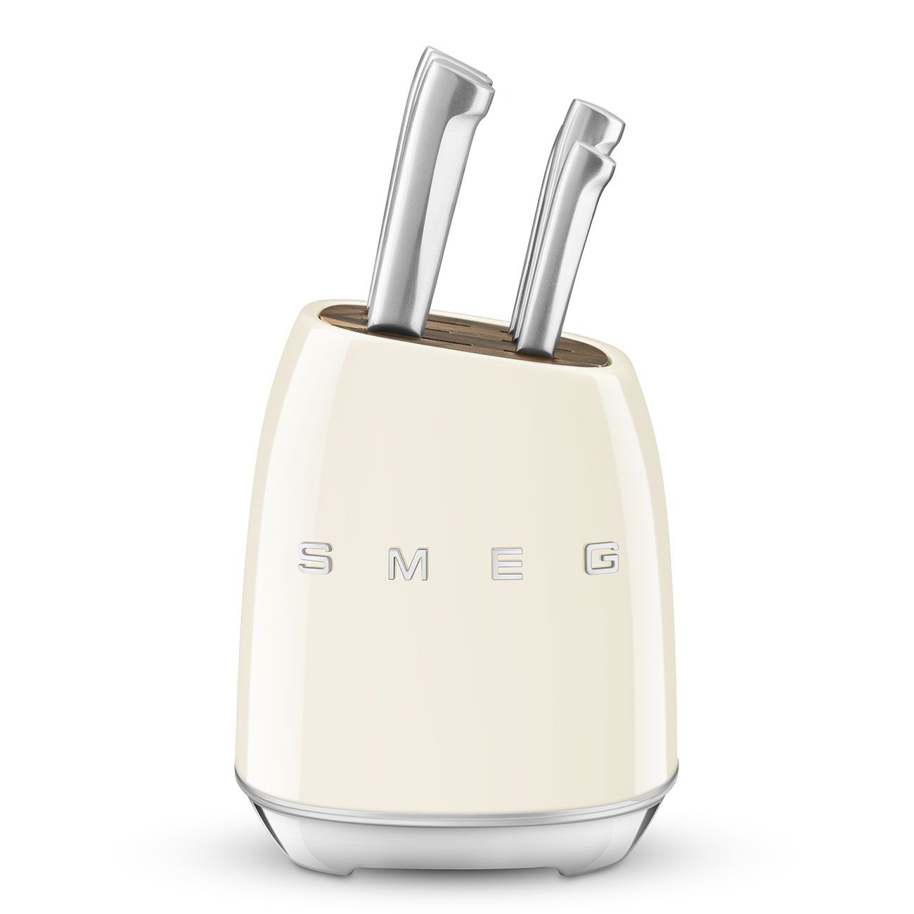 Smeg KBSF02CR Messenblok met 6 messen - Crème