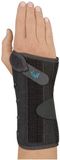 Basko Wrist Lacer Polsbrace - L - Links - Zwart - Kort