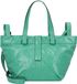 LIEBESKIND BERLIN Leren Schoudertas Elvira Paper Touch Crinkle Shopper Jade Groene