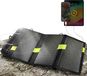 Avizar, 20W étanche, batterie externe solaire pliable, noir