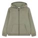 Lacoste sweatvest met logo - kaki