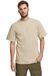 Urban Classics T-shirt met korte mouwen voor heren met afhangende schouders, 100% katoenen jersey, Beton, L