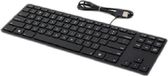 Matias FK308PCLBB Wired Aluminum Tenkeyless Keyboard - Black - QWERTY US Layout