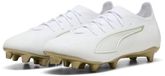Puma Chaussures de football Ultra 6 Pro FG/AG 108697 - Hommes - Taille 39 - Blanc/Or/Noir