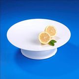 Overig Thermohauser taartplaat van melamine wit, rond, diameter 32,0x10,0 cm, met draaivoet