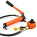 Cric hydraulique 20 tonnes avec pompe, hauteur de levage 30 mm, hauteur totale 57 mm