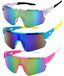 Lunettes de soleil de sport Set de 3 avec protection UV 400