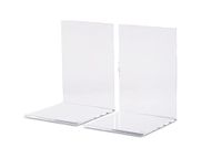 MAUL Boekensteun acryl Transparant duo glanzend stabiel