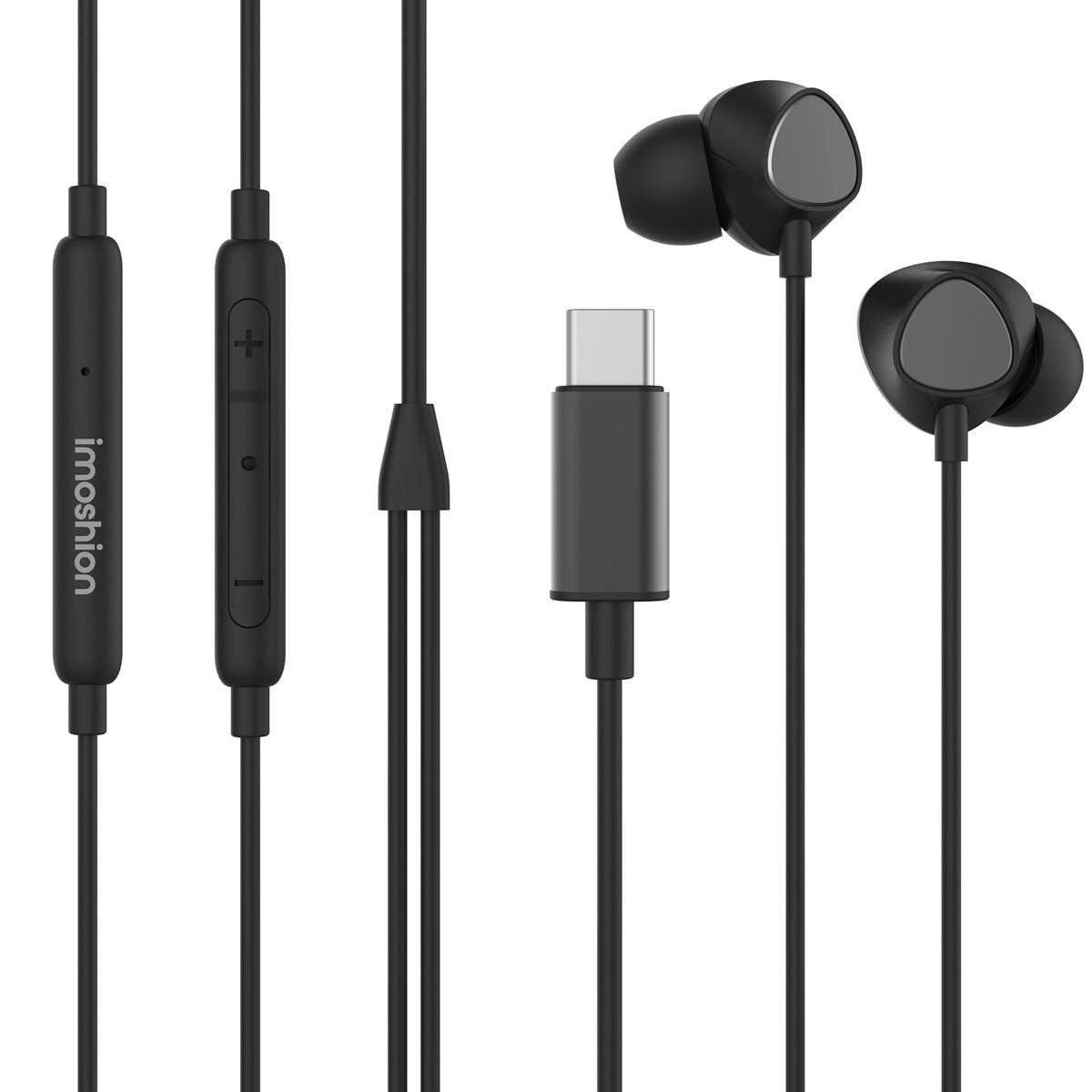 iMoshion In-Ear Oordopjes met USB-C - Zwart
