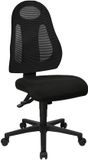Topstar Bureaustoel Zwart - Synchroonmechanisme - Ergonomisch - Verstelbare Zitting