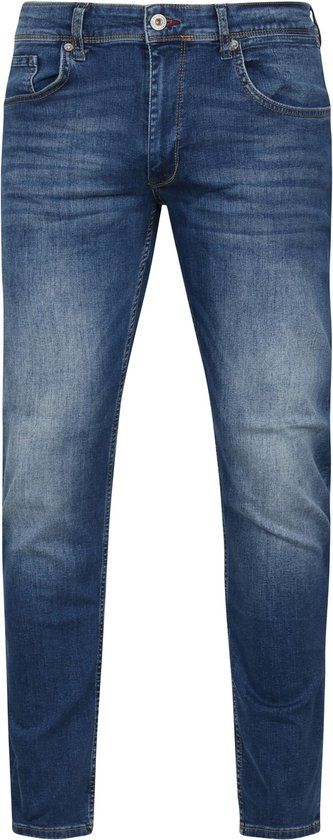 Petrol Industries Russel Regular Tapered Fit Jeans - Blauw - Heren - Maat W36L32