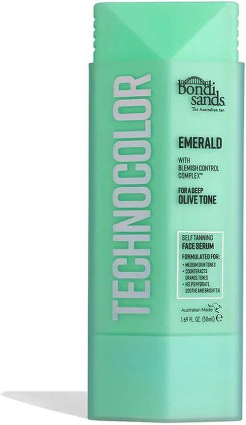 BONDI SANDS - Self Tanning Face Serum Technocolor - Emerald - 50ml