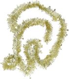 Edco Eindhoven Bv Guirlande de Noël - Guirlande en aluminium - 8 cm x 2 m - Or
