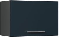 Vicco Hangkast Fame-Line, Donkerblauw hoogglans/Antraciet, 60 cm