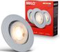 Briloner Show - Set van 3 LED inbouwspots - 3.000K warm wit licht - 4.9W - Chroom