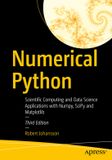 Numerical Apress Numerical Python: Scientific Computing and Data Science Applications with Numpy, SciPy and Matplotlib
