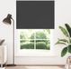 Maison Exclusive - Noir Noir Occultant Store, 165x210 cm. Largeur du tissu : 161,6 cm