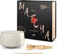 ASA Selection moribana Matcha Set hasu shiny