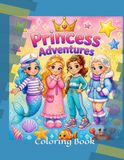 Princess Adventures: Coloring Book