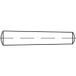 TOOLCRAFT TO-5394312 Goupille conique 14 mm Acier 25 pièce(s)
